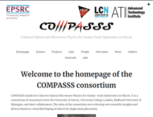 Tablet Screenshot of compasss.net